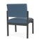 Lesro Lenox Armless Guest Chair, 22.5 in W 24.5 in L 32 in H LS1102 - alternate 2